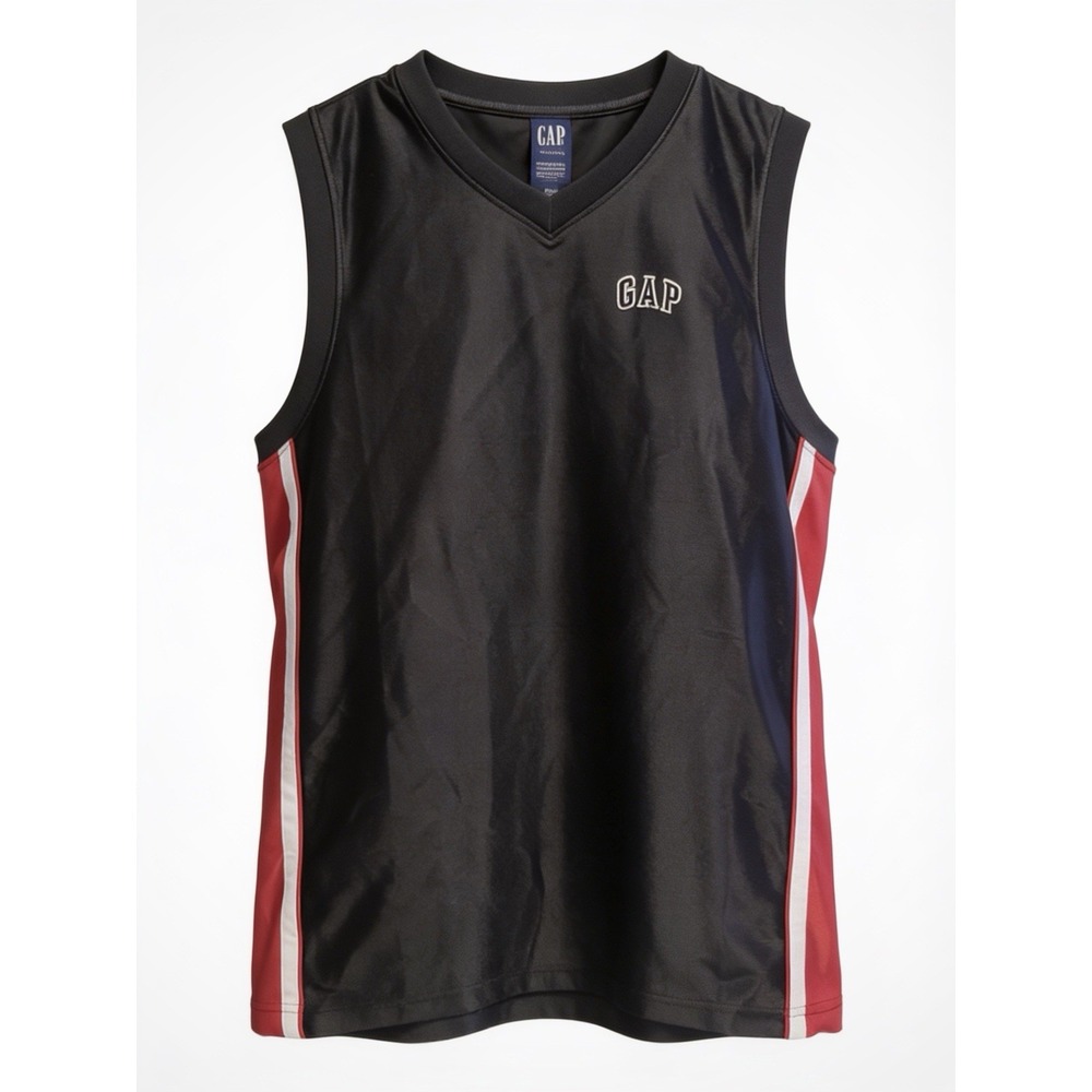 GAP Kids Athletic Sleeveless Jersey Black Size XXL (14-16)